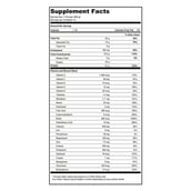 supplement - VX Nutrition Hulk Mass Gainer 1500,  6 lb  Cookies & Cream 