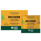 VAHDAM Turmeric Recover Superfood Elixir,  Natural  10 sachets/pack 