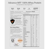 Supplement - MyFitFuel Advance MFF 100% Whey Protein,  8.8 lb  Chocolate Banana Cookie 