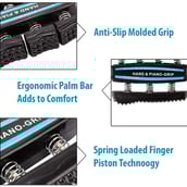 Fitsy Hand Grip Piano 1307 (AR911),  Black 