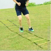 Fitsy Speed Agility Ladder (AR2414),  Yellow and Black  5 Meter 