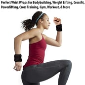 1 - Fitsy No 2308 Wrist Weight (AR1280),  Black  1 g 