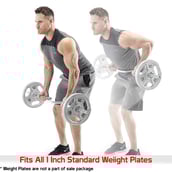 4 - Fitsy Super Curl Bar - 120cm,  Silver 