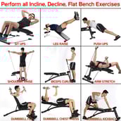 Fitsy Foldable Weight Bench - KK021A