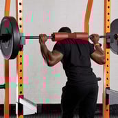 2 - Fitsy Barbell Squats Pad Red,  Red 