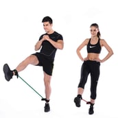 Fitsy 8017 Leg Rst Band,  Green  15LB 