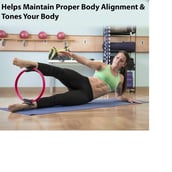 2 - Fitsy Yoga Circle 1118,  Pink  Free Size 