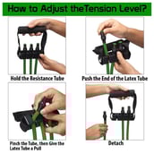 3 - Fitsy 8006 Pull Rope Rst Band,  Green  45 lb 