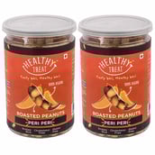 Healthy Treat Roasted Peanut (Pack of 2),  Peri Peri  0.200 kg 