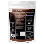 nutritioninfo - Healthy Treat Roasted Potato Sticks (Pack of 4), Unflavoured 0.100 kg