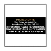 ingredients - Six Pack Nutrition Iso Pro Whey Protein Isolate,  2.2 lb  Coffee Caramel 