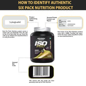 authentic - Six Pack Nutrition Iso Pro Whey Protein Isolate,  4.4 lb  Coffee Caramel 