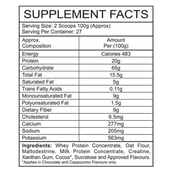 supplement - Maxn Mass Gainer,  6 lb  Chocolate 
