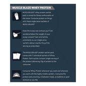 3 - MuscleBlaze Whey Protein Sachet Pack OP,  7 Piece(s)/Pack  Cafe Mocha 