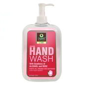 2 - Organic Harvest Hand Wash,  Alcohol & Rose  250 ml  Fights All Viruses & Bacteria 