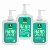 3 - Organic Harvest Hand Wash,  Alcohol & Tea Tree  250 ml  Fights All Viruses & Bacteria (Pack of 3) 