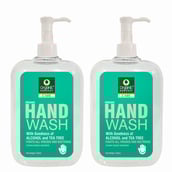 3 - Organic Harvest Hand Wash, Alcohol & Tea Tree 250 ml Fights All Viruses & Bacteria (Pack of 2)