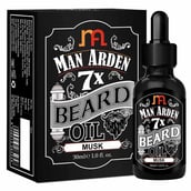 1 - Man Arden 7X Beard Oil, 30 ml Musk