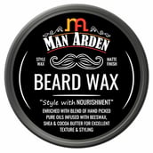 Top - Man Arden Beard Wax, 50 g Strong Hold with Matte Finish