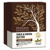 2 - Morpheme Remedies Handmade Luxury Soap, 125 g Shea & Cocoa Butter