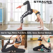 5 - Strauss Yoga Socks,  Light Purple  Free Size 