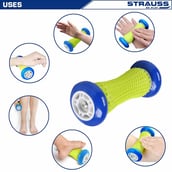 5 - Strauss Foot and Hand Massage Roller,  Blue & Green 