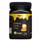 3 - OneLife Monofloral Manuka Honey UMF 5+,  500 g  Unflavoured 