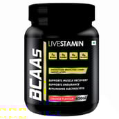 Livestamin BCAA,  1 lb  34 Servings  Orange 