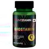 Livestamin Biostamin,  30 capsules  Unflavoured 