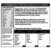 supplement - Livestamin Whey Protein,  2.2 lb  Chocolate 