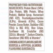 8 - MuscleBlaze Protein Bar,  6 Piece(s)/Pack  Almond Fudge 