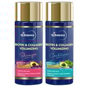 1 - St.Botanica Hair Shampoo & Conditioner Combo Pack,  50 ml  Biotin & Collagen + Volumizing 