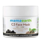10 - Mamaearth C3 Face Mask,  100 ml  with Charcoal, Coffee and Clay 