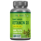 Nutrainix Plant Based Vitamin D3,  120 capsules 