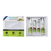 Box - Mamaearth Anti Hair Fall Kit,  4 Piece(s)/Pack  (Oil, Shampoo, Conditioner & Tonic) 