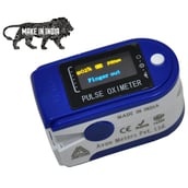Fitup Life Pulse Oximetero,  White & Blue 