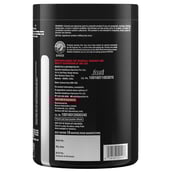 back - GNC AMP Gold Series Ultra Rush Powder,  1.1 lb  Fruit Punch 