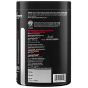 back - GNC AMP Gold Series Ultra Rush Powder,  1.1 lb  Watermelon 