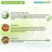 Benefit1 - Mamaearth Aloe Turmeric Gel,  300 ml  with Pure Aloe Vera & Turmeric for Skin & Hair 