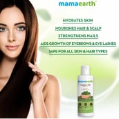 Benefit - Mamaearth Castor Oil,  150 ml  100% Pure Cold Pressed for Hair, Skin & Nails 