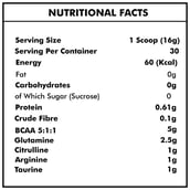 supplement - Plix BCAA,  1.1 lb  30 Servings  Watermelon 