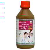 SKSB Garlic Lemon Ginger Rose Coriander Honey Syrup (GLG7), 225 ml