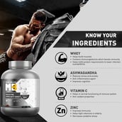 Ingredients - MuscleBlaze Biozyme Immunity Whey,  4.4 lb  Rich Milk Chocolate 