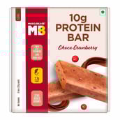 Box - MuscleBlaze Mini-Protein Bar (10g Protein),  6 Piece(s)/Pack  Choco Cranberry 