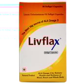 Live Well Inc Livflax Omega 3,  30 softgels 