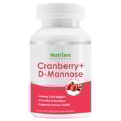 1 - Nutriarc Wellness Cranberry + D Mannose,  60 softgels 