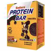 1 - Endura Protein Bar,  6 Piece(s)/Pack  Cookie and Cream 