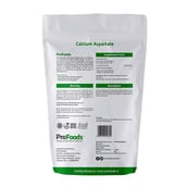 Back - ProFoods Calcium Aspartate Powder,  1 kg  Unflavoured 