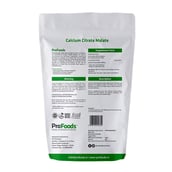 Back - ProFoods Calcium Citrate Malate Powder,  1 kg  Unflavoured 