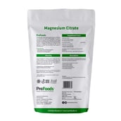 Back - ProFoods Magnesium Citrate Powder,  Unflavoured  350 g 